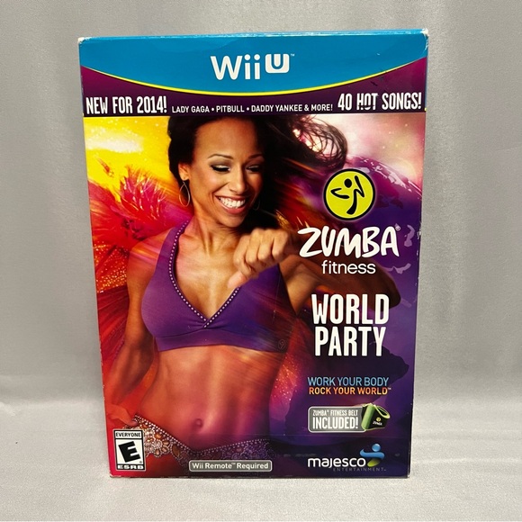 Zumba‎ Fitness World Party (Nintendo Wii U, 2013) - Picture 1 of 6